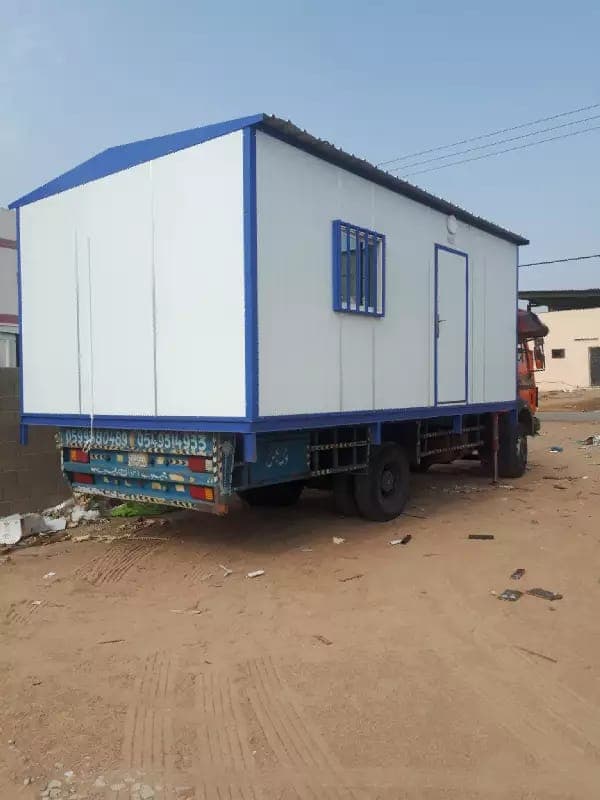 Healthcare Cabins - Modular units for clinics and medical services with hygienic finishes and medical-grade facilities.